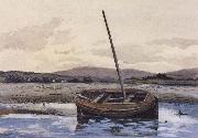 Boat at Low Tide, William Stott of Oldham